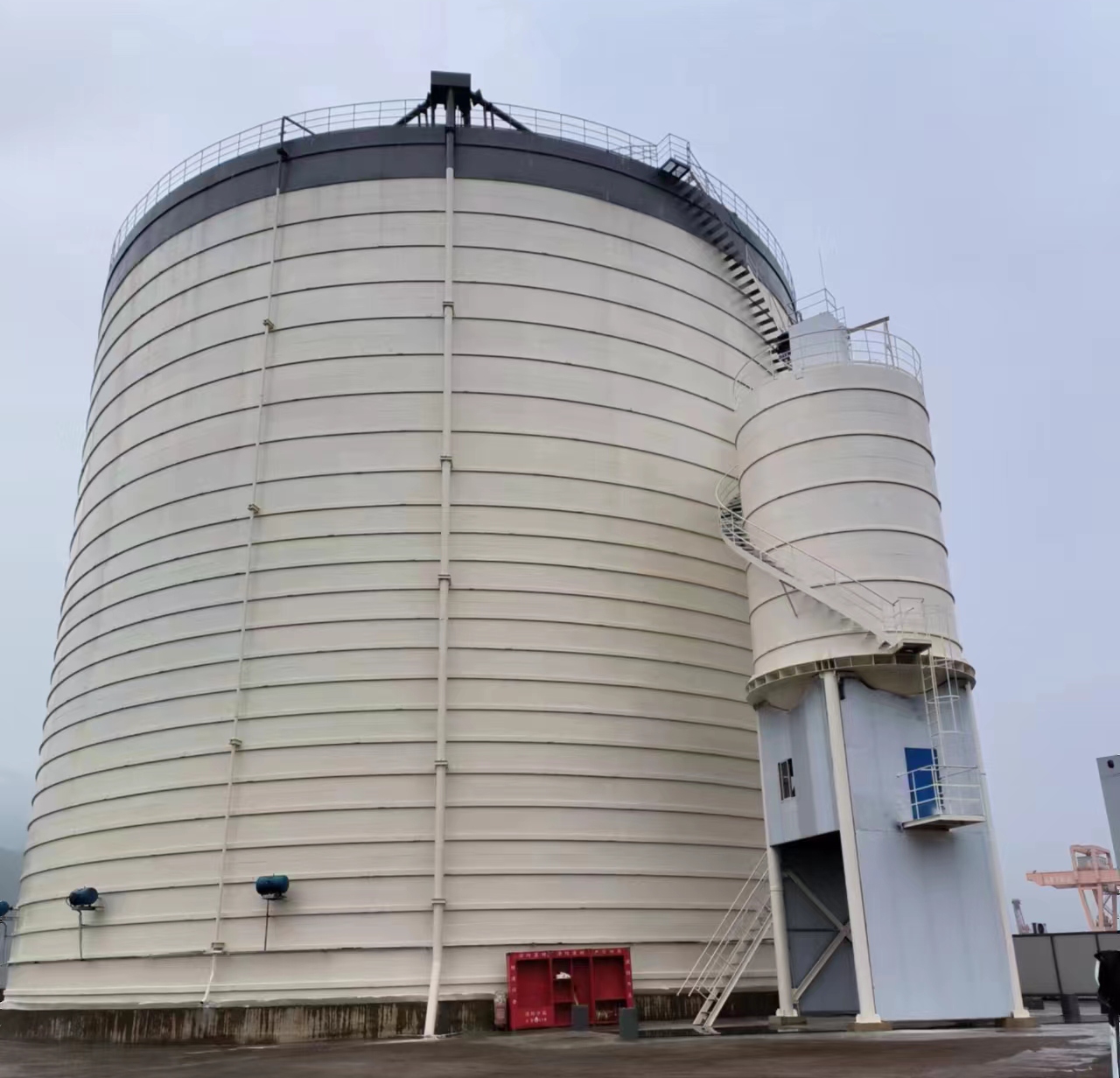 兴隆10万吨水泥钢板库