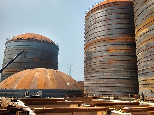 兴隆焦粉钢板仓